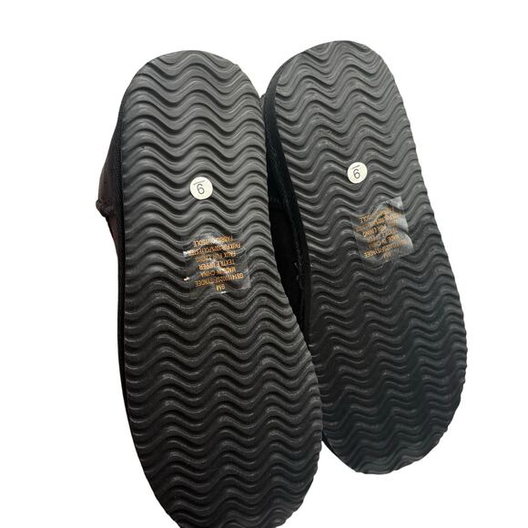 Stitch Fix MIA Bearpaw Shorty Black SZ 9 Suede Ankles Boots Bootie Shearling - Picture 4 of 7